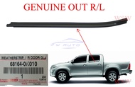 คิ้วรีดน้ำวีโก้ 4 ประตู โตโยต้า วีโก้ แชมป์ 04-15 ยางรีดน้ำ ขอบกระจก แท้ Toyota Vigo 2004-2015 คิ้วรีดน้ำ คิ้วรีดน้ำขอบกระจก ยางกระจก ยางรีดน้ำ