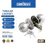 DEKKSON Lockset Kunci Bulat KCBL T9587 Satin Stainless Steel