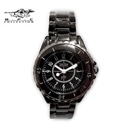 【Watch Women】Original Polo Club Britannia Fashion Business Design Women Watch Stainless Steel with 1