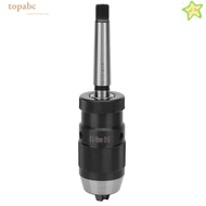 GORROS Morse Taper Chuck, Strong Grip Morse Taper MT2 Drill Chuck Attachment, Tool Accessory 0.5-16m
