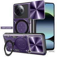 Shockproof Magnetic Holder Casing For VIVO Y39 5G 2025 phone Cover For VIVOY39 Y 39 Lite Stand Brack