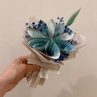 4 x RM50 CASH MONEY BOUQUET | 干花钱花束 Bouquet Duit Bunga Dried Flower Bouquet Handmade Gift