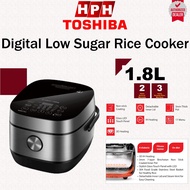 Toshiba IH Low Sugar (1.0L / 1.8L) RC-18ISPMY RC-10IRPMY RC-18IX1TMY RC-10IX1TMY Periuk Nasi 低糖电饭煲