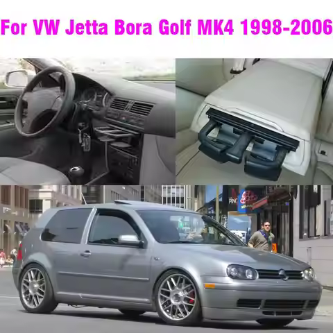 Center Console Cup Holder Dual-hole For Golf 4 Bora Magotan MK4 Shockproof Leakproof Drinks ABS Cups