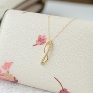 天然真鑽 鑽石項鍊 20分 18K金 日本製造