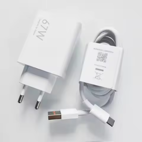 Xiaomi 15T Redmi Note 13 14 15 Pro 14S 67W Charger EU/US Turbo Fast Charging Power Adapter 2/1.5M US