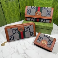 LV_ Bags Gucci_ Bag women Short Wallet, zero 523155 card bag with box 2GJ3