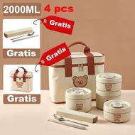 Stainless Steel Lunch Box Lunch Box Set 304 Stainless Steel YANG Can