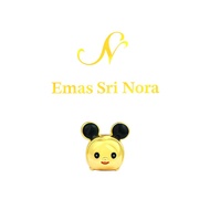 [SRI NORA] 916 GOLD CHARM - MICKEY MOUSE (0.33G)