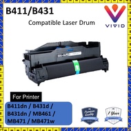 B411 B431 Compatible OKI Drum B411d B411dn B431d B431dn MB461 MB471 MB471dnw MB471w MB491 MB491dn Dr