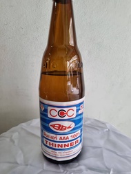 ทินเนอร์ น้ำมันสน แอลกอฮอล์ น้ำมันก๊าด100% น้ำมันซักแห้ง ขนาดขวด จำนวน 1 ขวด