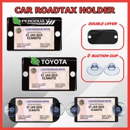 Car Roadtax Holder 2025 Accessories For Perodua Proton Toyota Honda Bezza Vios City Saga