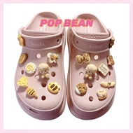 Genuine POPBEAN Accessories diy Three-Dimensional Shoe Buckle Accessories Hole Cartoon Decoration Cu