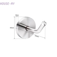 [HOUSE-MY]Brushed Steel Hook Versatile Hanging Solution Brushed Finish Rust Resistant-New in 11-
