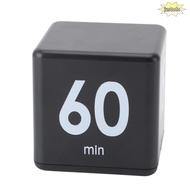 JUSTO Flip Timer, ABS Black Red Countdown Timer, Portable 15 20 30 60 Minute Preset Gravity Sensing 