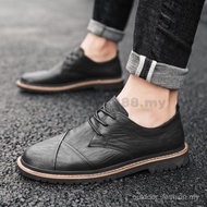 Men's Shoes Dress Casual Shoes England Business Black Trend Soft Pointed Men's Shoes Formal Shoes Me