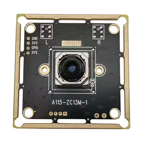 13MP HD Sensor IMX378 1/2.3" CMOS HFOV 82° Auto Focus USB Camera Module