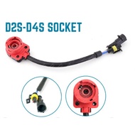 D2S - D4S Xenon HID Bulb to Ballast Lead Wire Adapter socket