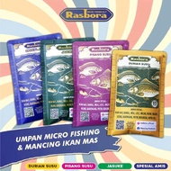 Umpan Ikan Mas Pelet Rasbora Jasuke Spesial Amis Durian Susu Pisang Susu Kemasan 65gr