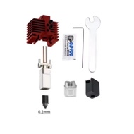 【HOT6】V2.0,Bambu Lab P1P P1S X1C 3D Peningkatan Kepala Cetak Hotend V2.0 untuk Aksesori Pencetak 3D 
