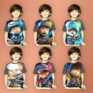 Boboiboy full print Character Boy's Shirt