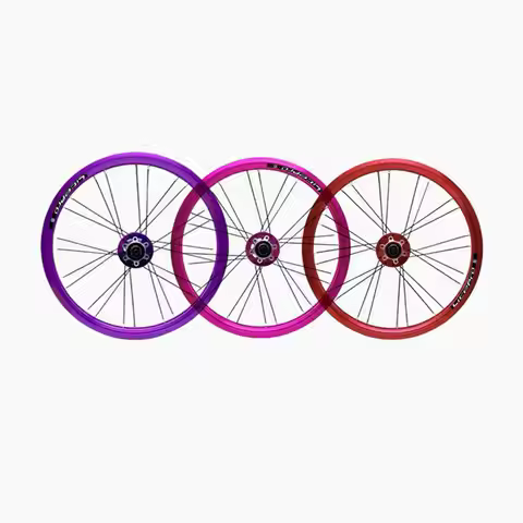 Litepro Modified K3 Plus 6 Bearings Wheels 16 Inch 349 Disc Brake Wheelset 11 Speeds For Fnhon Dahon
