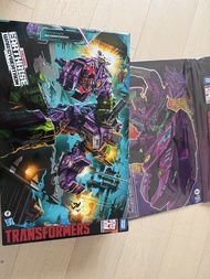 Transformers Titan Class Scorponok變形金剛泰坦及薩克巨人 正版主體（缺原裝頭） 配件包替代頭 & 限定封套