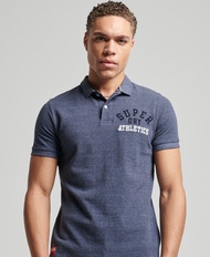 Superdry Superstate Polo Shirt - Navy Marl