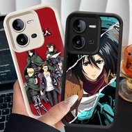 Protective Case for VIVO V25E Y28s Y28 Y17S V25 2024 Case NR1 Attack on Titan