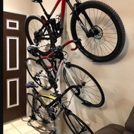 New Bicycle Rack Wall Hook Indoor Mountain Bike Road Bike Wall-Mounted Parking Rack Bicycle Wall