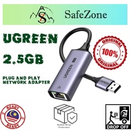 UGREEN USB to Ethernet Adapter 2.5Gb, Ethernet Adapter, Aluminum, USB 3.0 to RJ45 Computer Network I