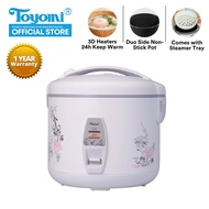 TOYOMI Rice Cooker with Warmer 1.2L - RC 942 / Rice Cooker with Warmer 1.8L - RC 948