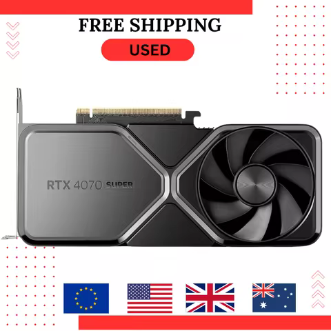 used NVIDIA GeForce RTX 4070 Super Founders Edition Graphics Card