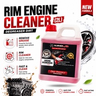 Engine Degreaser 2L Red Chemical Cleaner Remove Grease Rim Cleaner Cuci Enjin