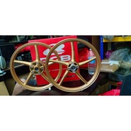 Y15 / Y16 V1 NON ABS ORGINAL RCB RACING BOY SP522 sport rim 1.60/1.60 x17 inch * front disc 4 hole *