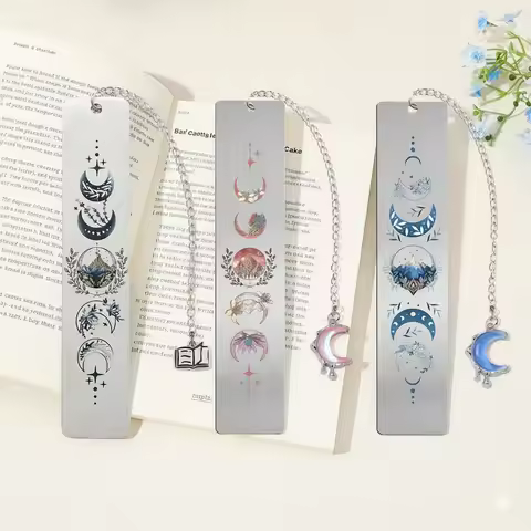 Dark Romance Acotar Fantasy Metal Bookmark Ideal for Book Clubs & Readers Bookmark Book Accessories 