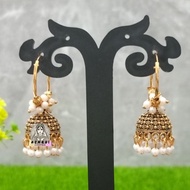 Valayam Earring // Gold Colour Loop Earring