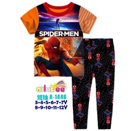 Ailubee Kid Pajamas A1446~ Spiderman