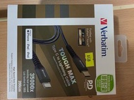 verbatim iphone 充電線