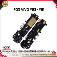 PAPAN CAS VIVO Y83 - Y81 - FLEXIBLE UI BOARD - CONNECTOR CAS MIC VIVO Y83 - Y81