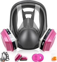 Full Face Respirator Mask - Reusable Respirator with Filters 60921 & 2097