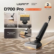 UWANT D700 Pro Wet Dry Vacuum | 23kPa Suction | D-Shaped Wide Roller | IPX6 Brush | 100°C Self-Clean