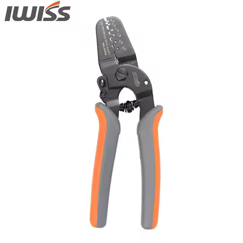 IWS-2820 Crimper Plier IWISS Mini Micro Open Barrel Crimping Tools for AWG28-20 JAM Molex Tyco JST2.