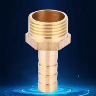 tomobetter-MY 5pcs G3/8 Male Thread Barb Connector Brass Pipe Fitting Joint8mm