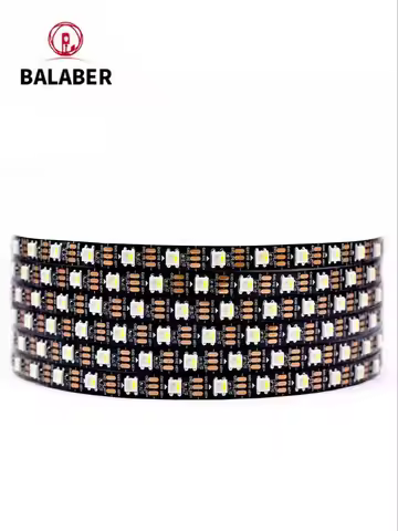 Sk6812 DC 12V RGBW RGBWW 5050SMD independently addressable 30/60/144 LEDs/m IP30/65/67 black/white P