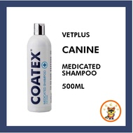 VetPlus COATEX® Medicated Shampoo 500ml For Dog Canine