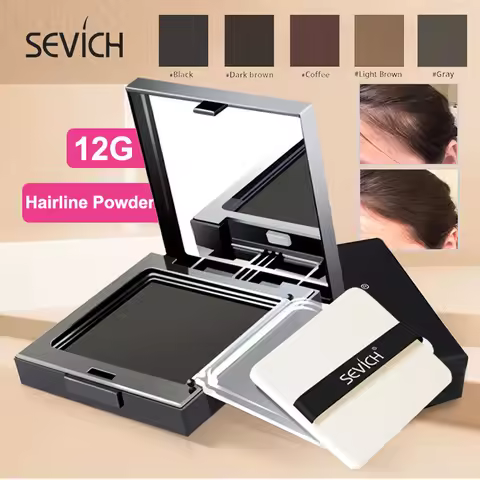 Sevich Hairline Powder 12G Hair Concealer Coverage Hair Natural Instant Cover Up Makeup Hair WaterPr