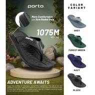 Rumahkaki - Porto 1075M Sandal Jepit Pria Terbaru / Sendal Cowok Karet Tebal Empuk Anti Licin