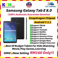 Samsung Galaxy Tab E 8.0 SM-T377V Android 7.1.1 Rugged Android Tablet Kids Kanak Tahan Lasak Tab Mur