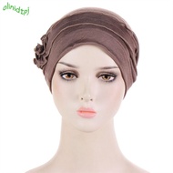 IOLINIDT Women Hijab  Scarf Cap Softness Cancer Chemo Beanies Cap